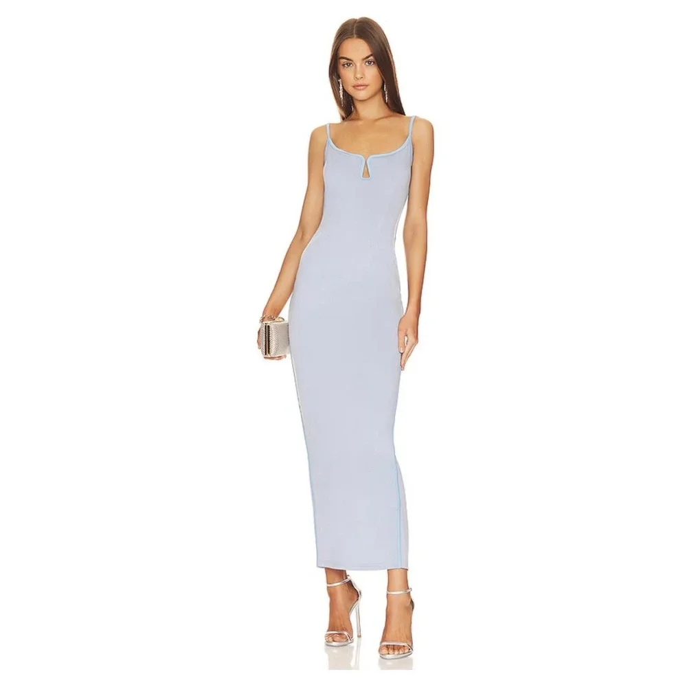 superdown | Dresses | Revolve Superdown Ruby Maxi Dress In Blue Size Xs |  Poshmark